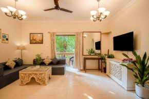 Elegant Pool side 2BHK Retreat 5 mins walk to Candolim Beach